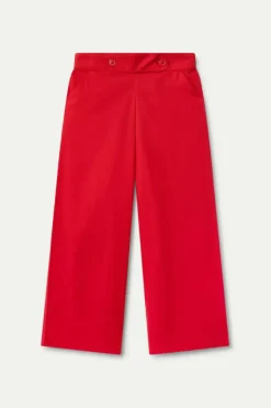 Straight Trouser - Red