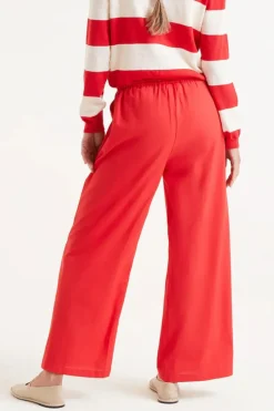 Straight Trouser - Red