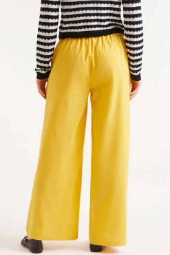 Straight Trouser - Yellow