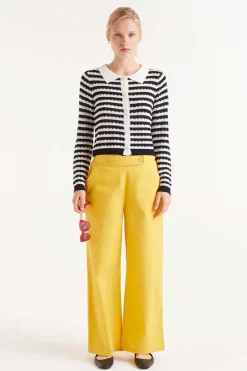 Straight Trouser - Yellow
