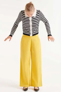 Straight Trouser - Yellow