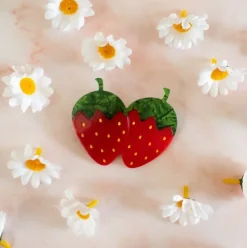 Strawberries French Barrette