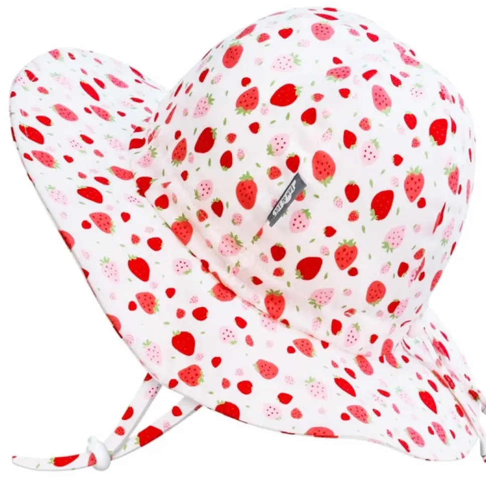 Strawberry | Cotton Floppy Sun Hat