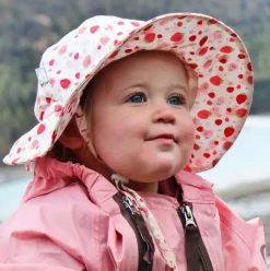 Strawberry | Cotton Floppy Sun Hat