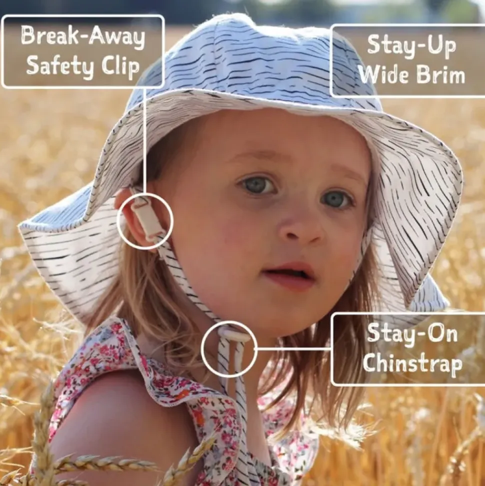 Strawberry | Cotton Floppy Sun Hat