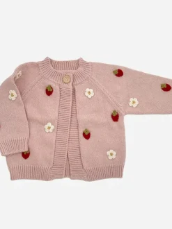 Strawberry Flower Cardigan