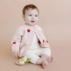 Strawberry Flower Cardigan
