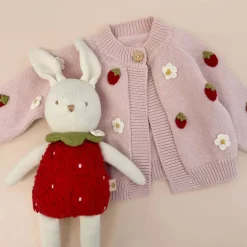 Strawberry Flower Cardigan