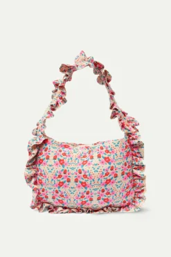 Strawberry Print Shoulder Bag