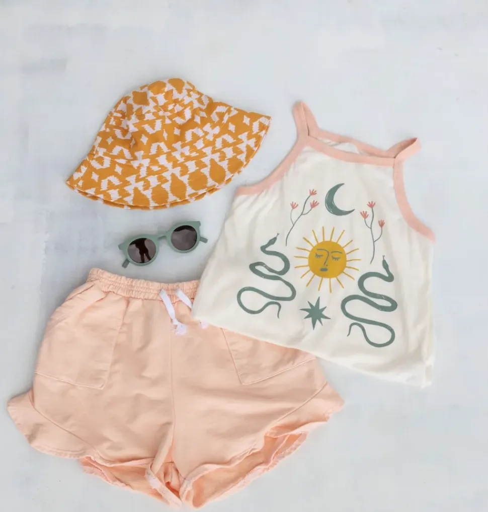 Sun and Moon Racer Tee