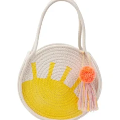 Sun Woven Cotton Rope Bag