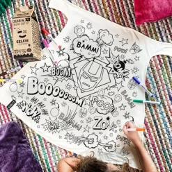 Superhero Color-In Cape
