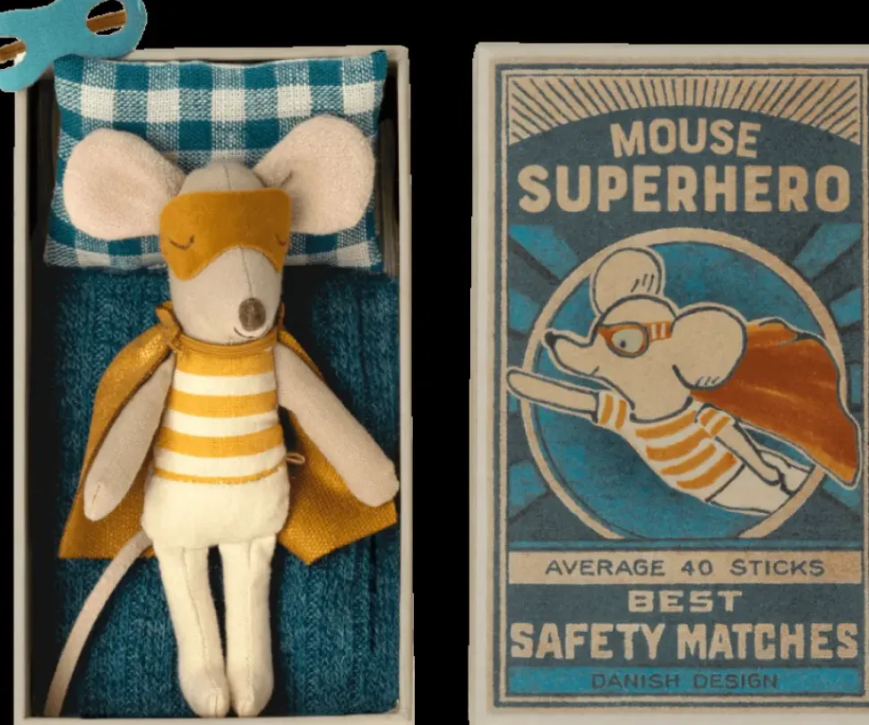 Super Hero Mouse - Little brother in matchbox