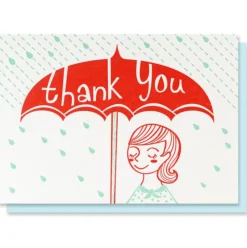 Thank You Umbrella Card