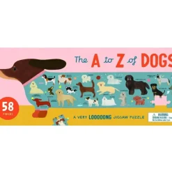 The A To Z of Dogs 58 Piece Puzzle: A Very Looooong Jigsaw Puzzle