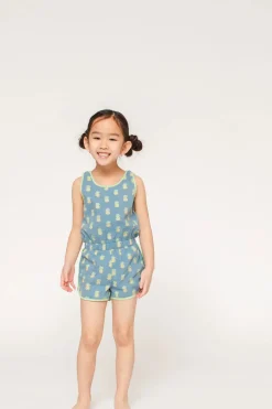 The Kid's Romper - Pineapple