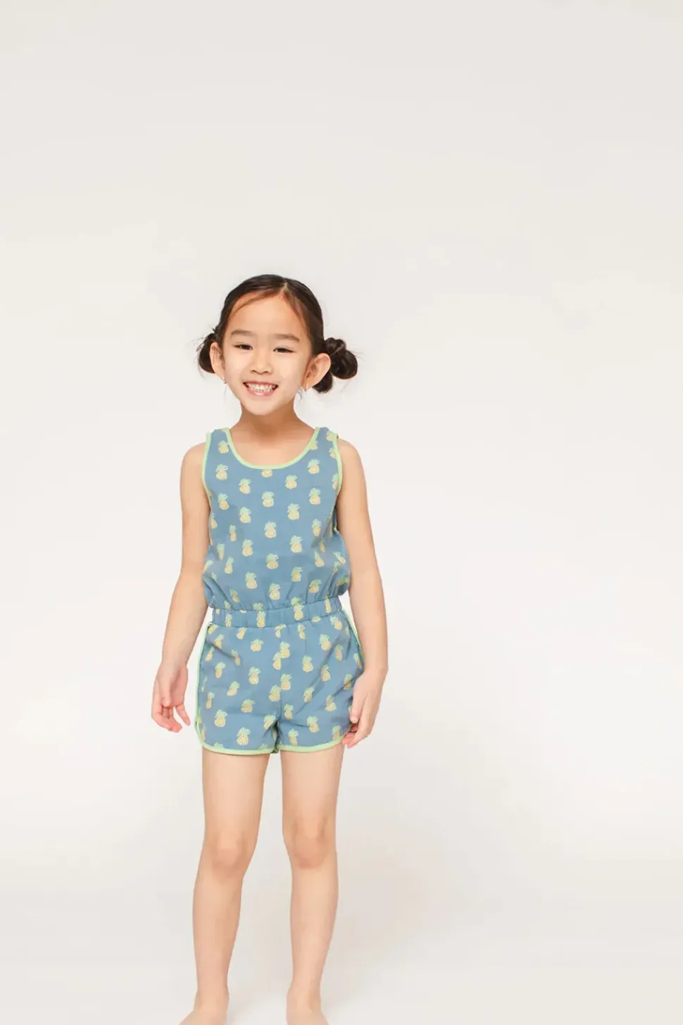 The Kid's Romper - Pineapple