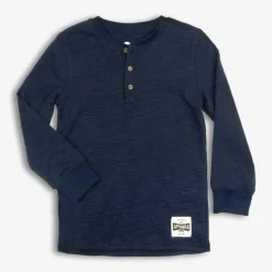 Thermal Henley - Indigo