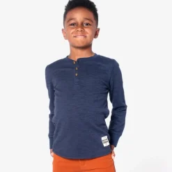 Thermal Henley - Indigo