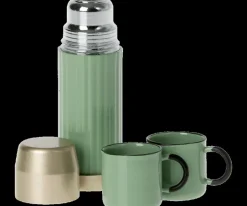 Thermos and Cups - Mint