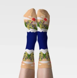 Tiger Crew Socks - Women's
