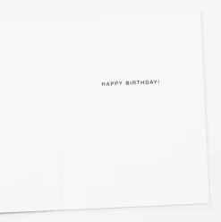 Tiger + Red Balloon Birthday Card