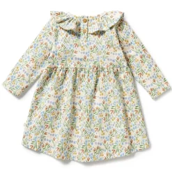 Tinker Floral Organic Ruffle Dress