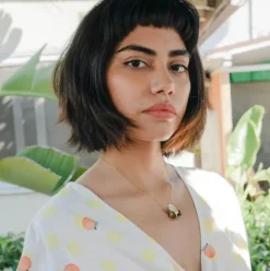 Tiny Bee Necklace