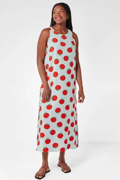 Tomato Long Dress