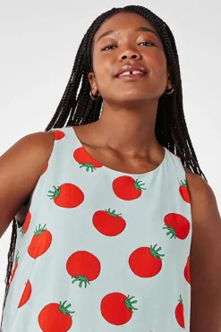 Tomato Long Dress