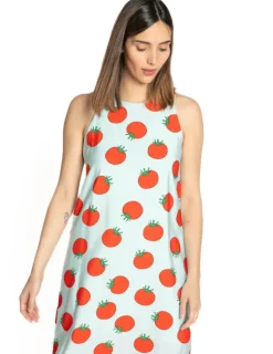 Tomato Long Dress