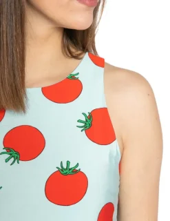 Tomato Long Dress