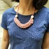 T-Shirt Yarn Braided Necklace