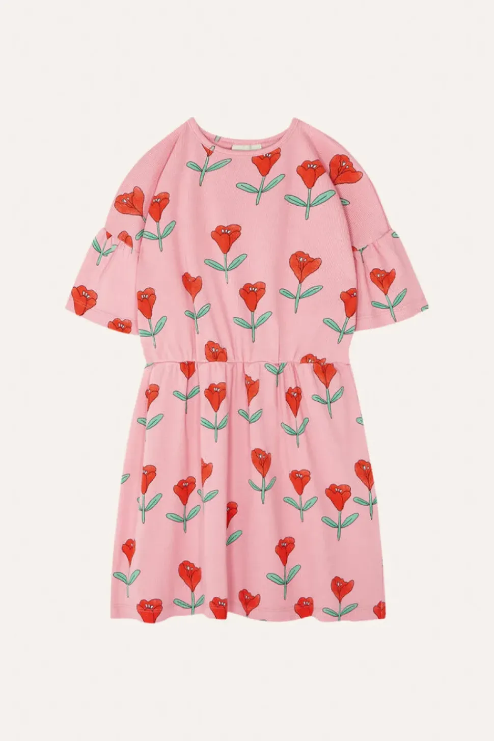 Tulips Allover Pink Dress
