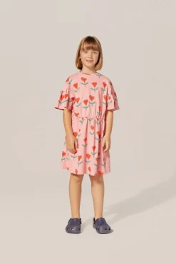 Tulips Allover Pink Dress