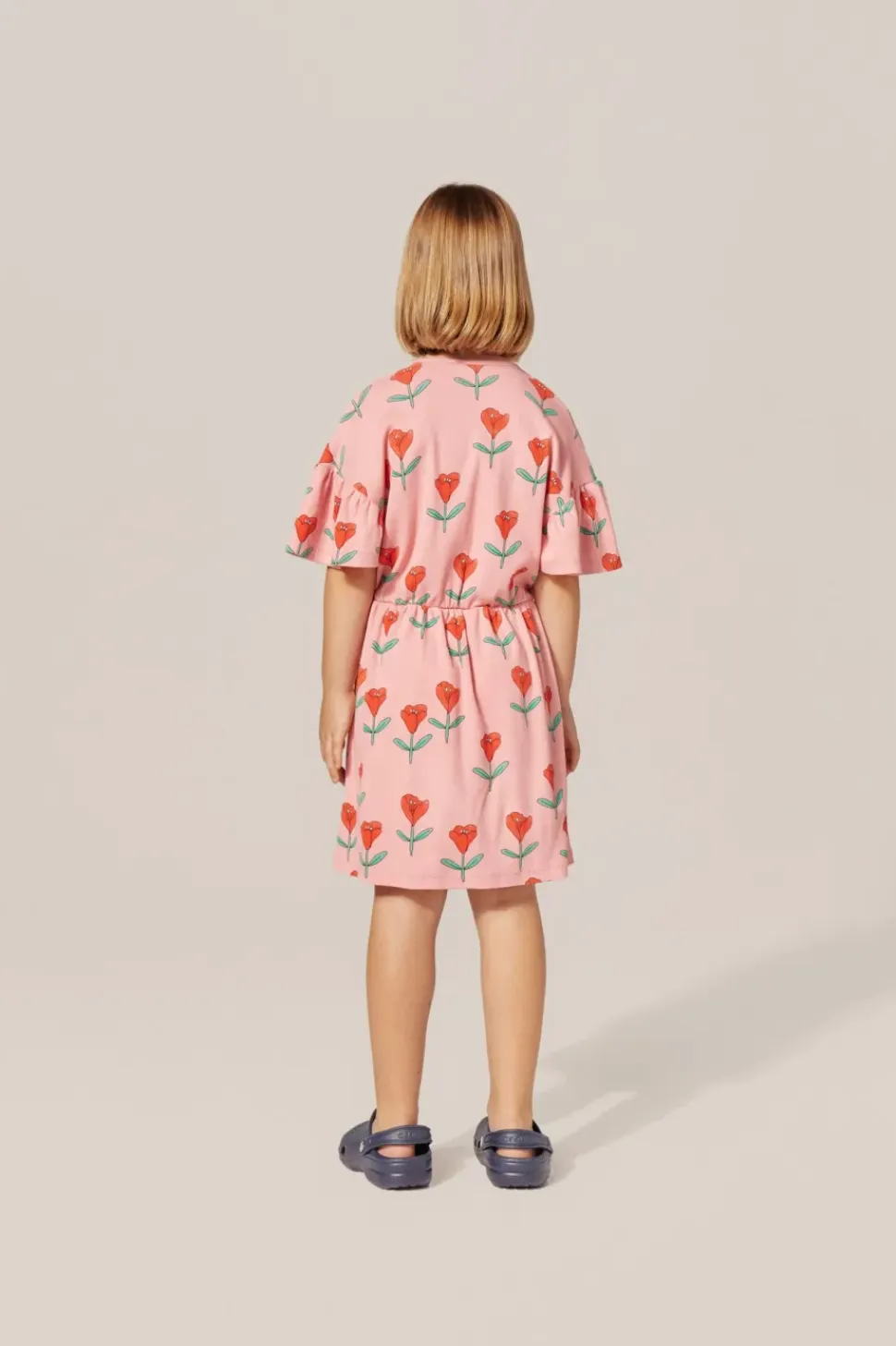 Tulips Allover Pink Dress