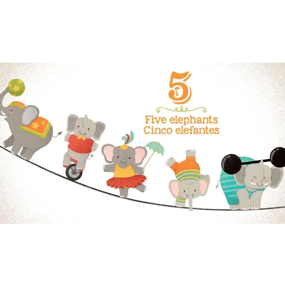 Un Elefante: Numbers / Números - Lil' Libros