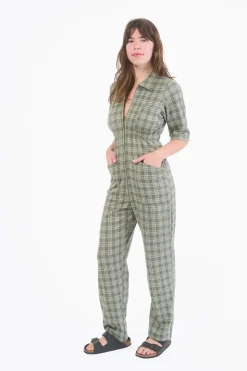 Unionsuit - Olivie Plaid