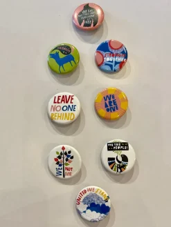 Unity Pins by Lisa Congdon