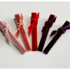 Velvet Bar Clips - Several Colors