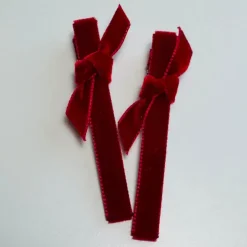 Velvet Bar Clips - Several Colors
