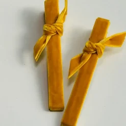 Velvet Bar Clips - Several Colors