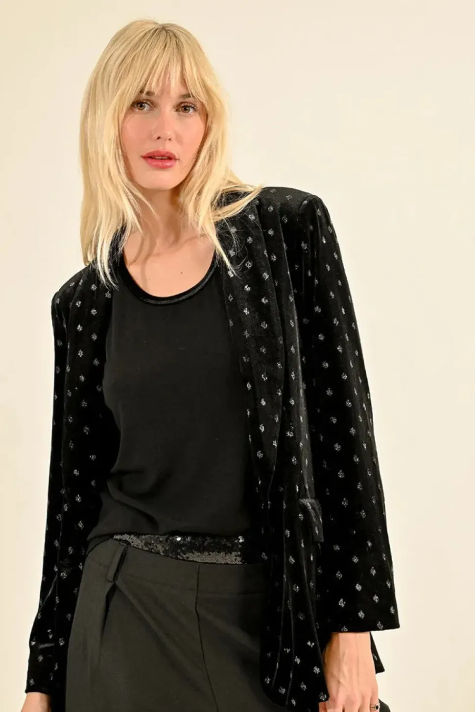Velvet Blazer