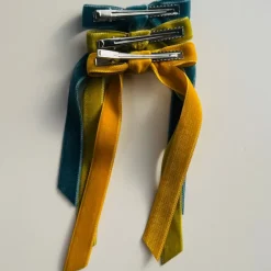 Velvet Hair Bows - Several Colors