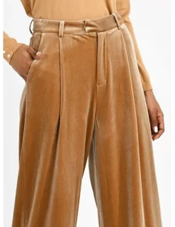 Velvet Pants - Beige