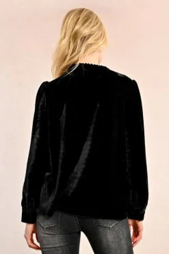 Velvet Top - Black