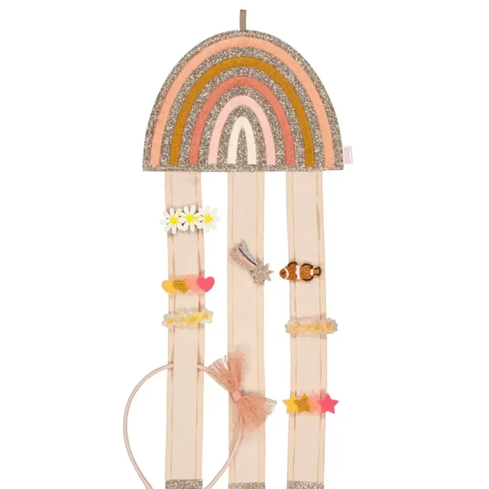 Wall Clip Holder - Pink Rainbow