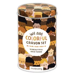 We are Colorful Skin Tone Crayon Set