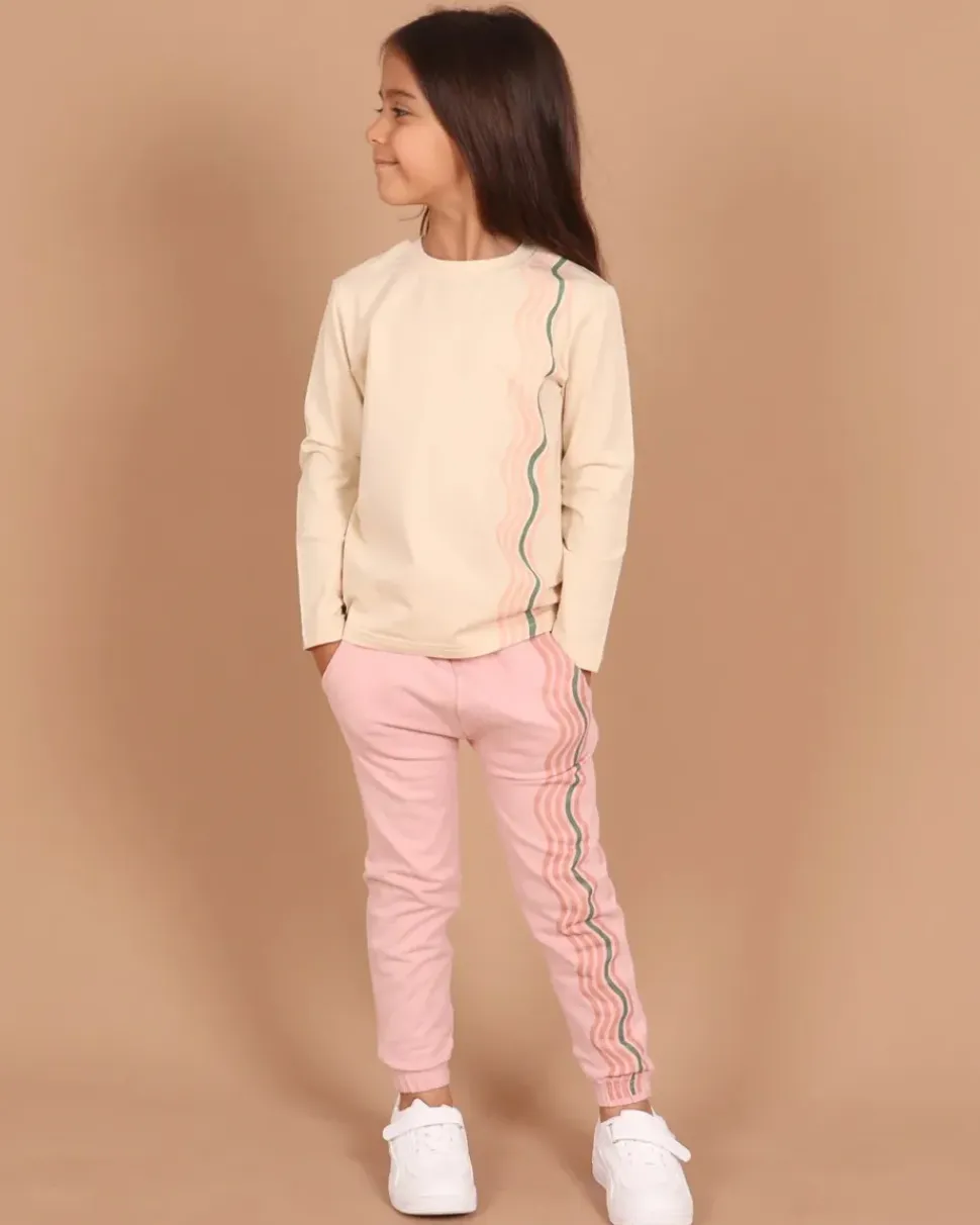 Wiggle Stripes Sweat Pant