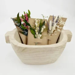 Willow & White Larkspur Mini Bouquet